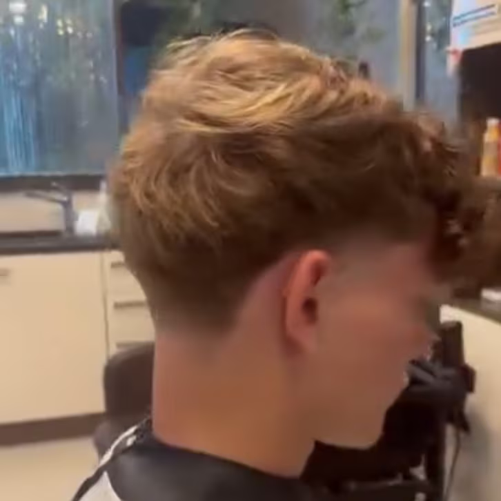 mužský klient Hair Visage Šlapanice